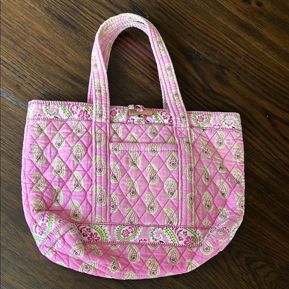 Vintage Vera Bradley Shoulder Bag Va Va Voom Quilted Tote  Bag